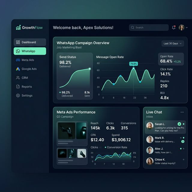 Avianya AI Unified Dashboard